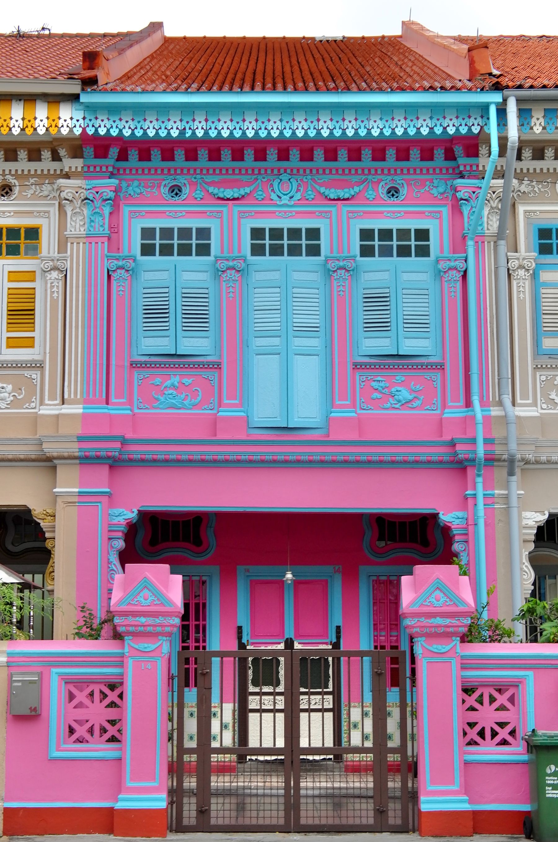 A shophouse frontage